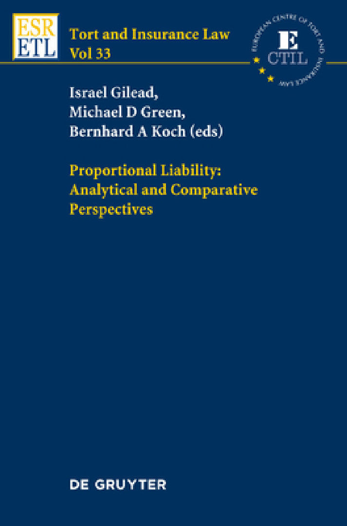 Proportional Liability (English, Israel Gilead | Michael D. Green | Bernhard A. Koch)