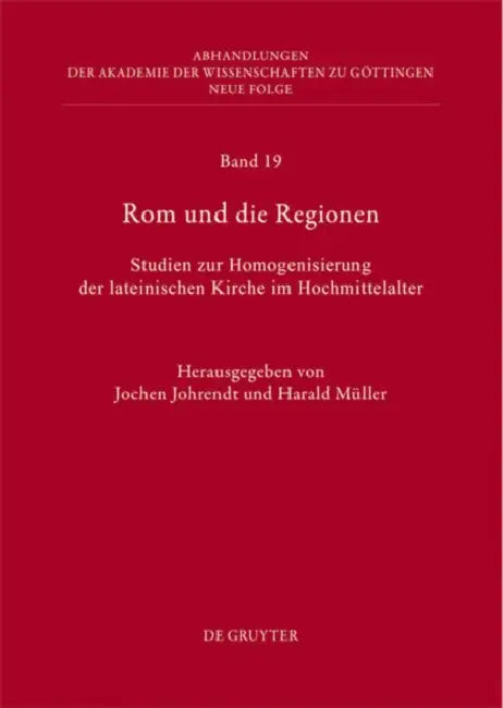 ROM Und Die Regionen (English, Jochen Johrendt | Harald Müller)