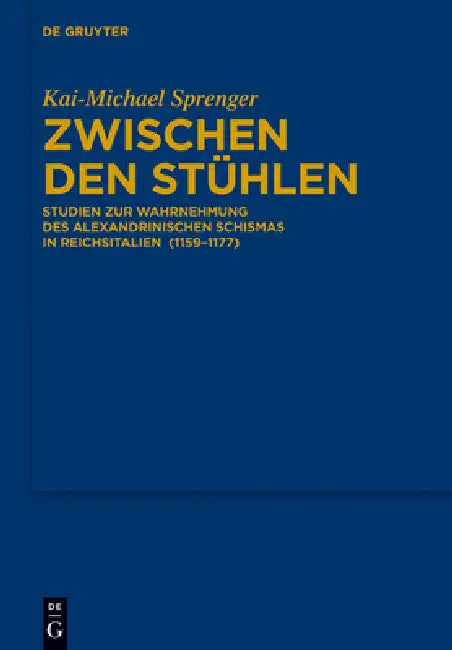 Zwischen den Stühlen (English, Kai-Michael Sprenger)