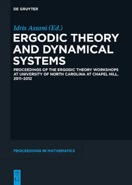 Ergodic Theory and Dynamical Systems (English, Idris Assani)
