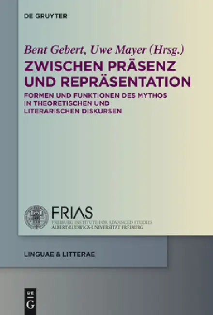 Zwischen Präsenz und Repräsentation (English, Bent Gebert | Uwe Mayer)