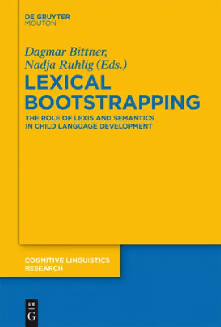 Lexical Bootstrapping (English, Dagmar Bittner | Nadja Ruhlig)
