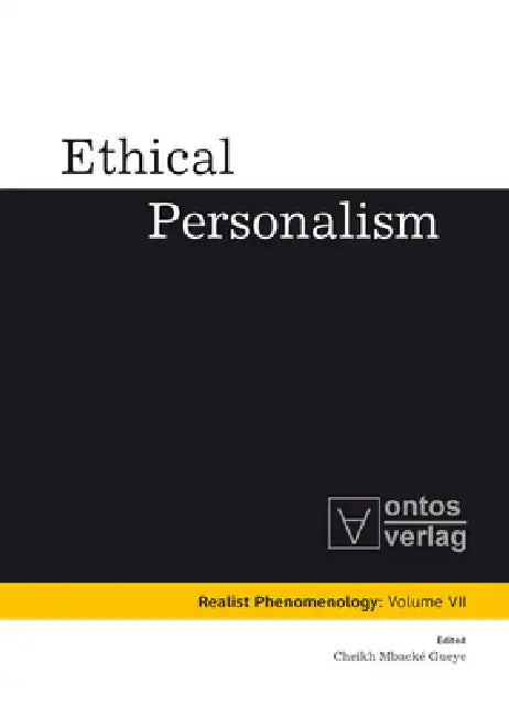Ethical Personalism (English, Cheikh Mbacke Gueye)
