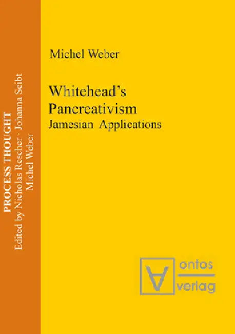 Whitehead's Pancreativism (English, Michel Weber)