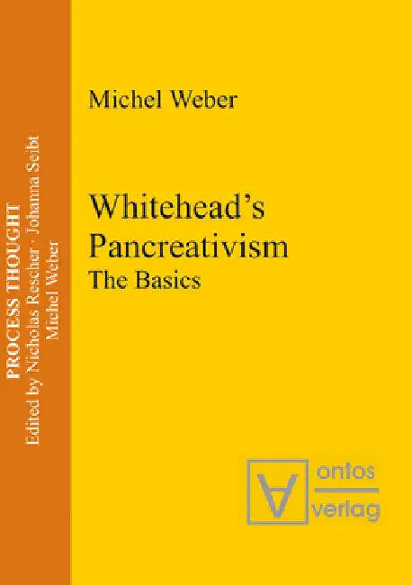 Whitehead's Pancreativism (English, Michel Weber)