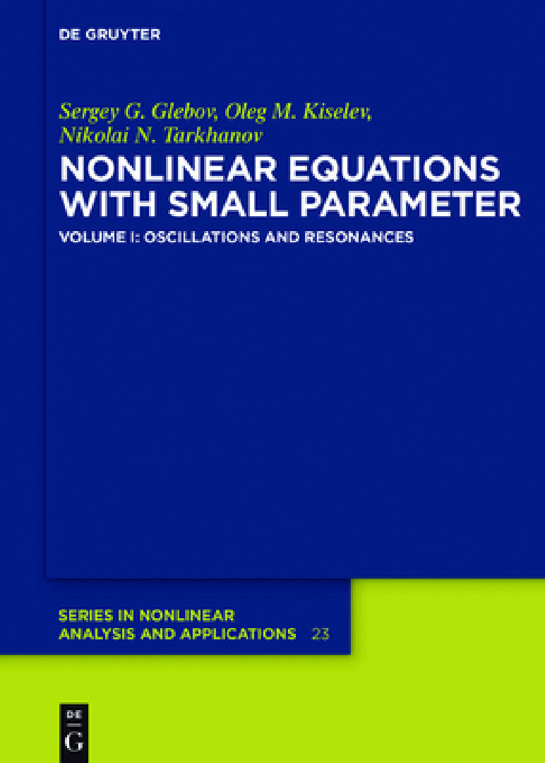 Oscillations and Resonances (English, Sergey G. Glebov | Oleg M. Kiselev | Nikolai N. Tarkhanov)