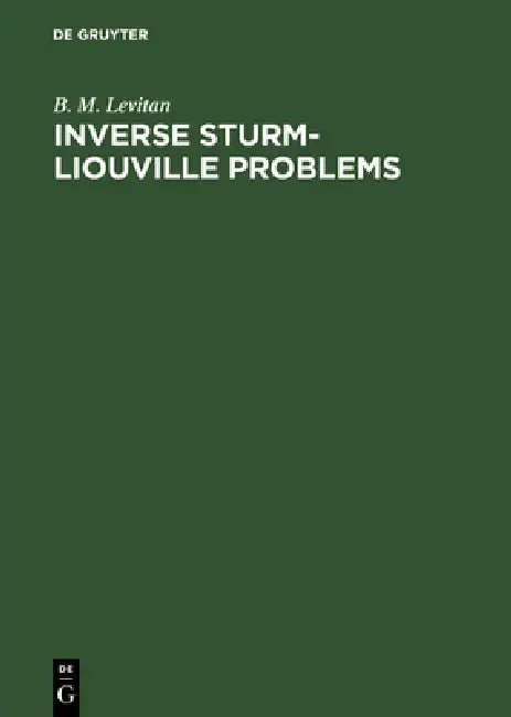 Inverse Sturm-Liouville Problems (English, B. M. Levitan)