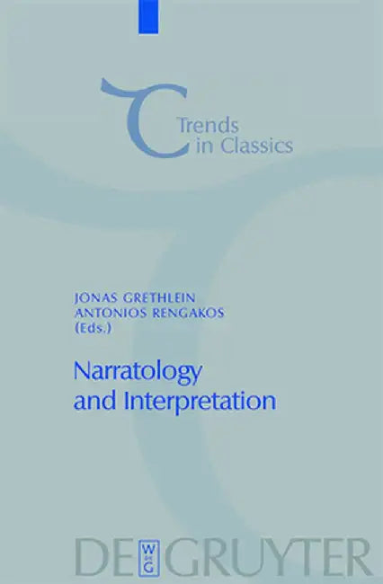 Narratology and Interpretation (English, Jonas Grethlein)