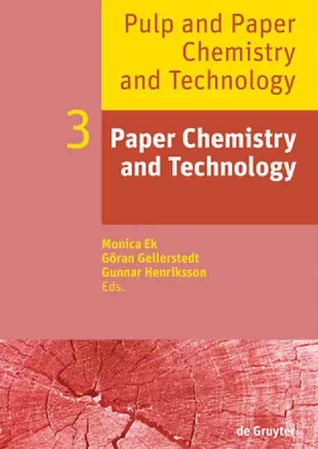 Paper Chemistry and Technology (English, Monica Ek)