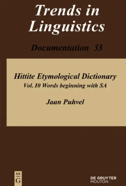 Words Beginning with Sa (English, Jaan Puhvel)