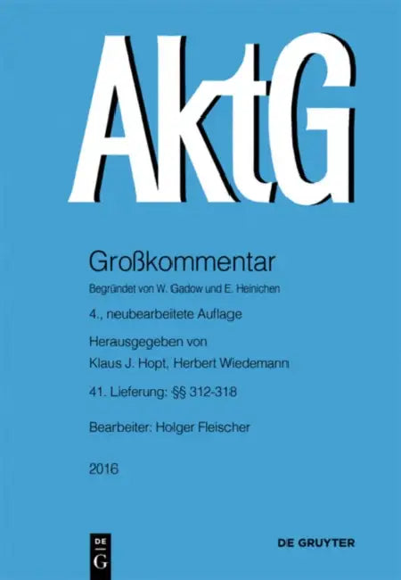 312-318 (English, Holger Fleischer)