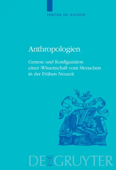 Anthropologien (English, Simone Angelis)