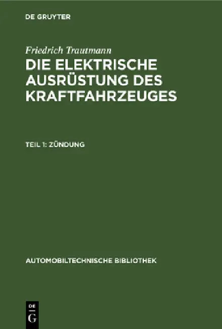 Zündung (English, Friedrich Trautmann)