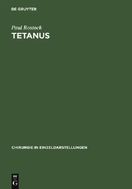 Tetanus (English, Paul Rostock)