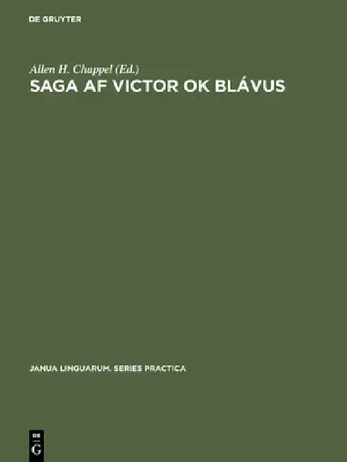 Saga af Victor ok Blávus (English, Allen H. Chappel)