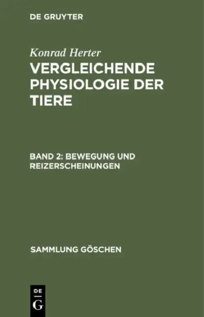 Bewegung und Reizerscheinungen (English, Konrad Herter)