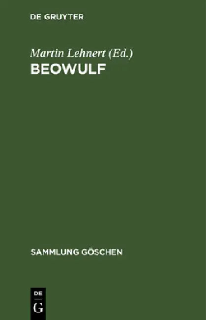 Beowulf (English, Martin Lehnert)