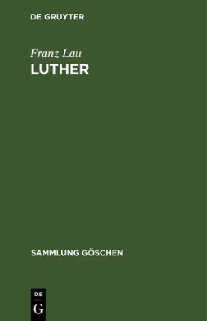 Luther (English, Franz Lau)