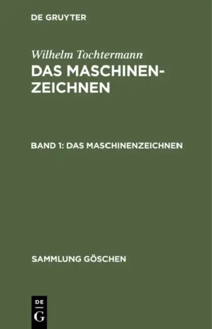 Das Maschinenzeichnen (English, Wilhelm Tochtermann)
