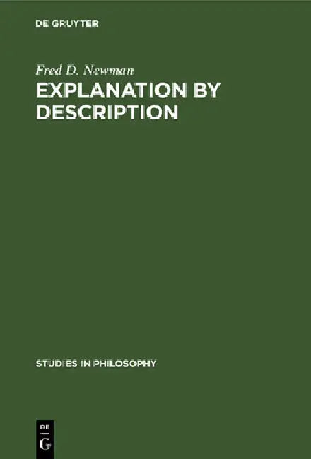 Explanation by Description (English, Fred D. Newman)