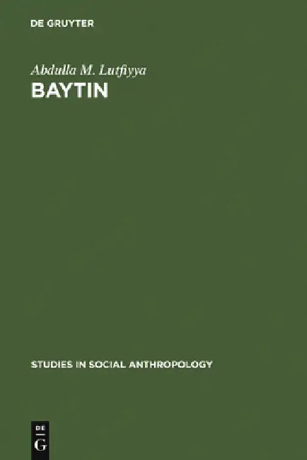 Baytin (English, Abdulla M. Lutfiyya)