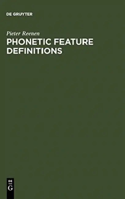 Phonetic Feature Definitions (English, Pieter Reenen)
