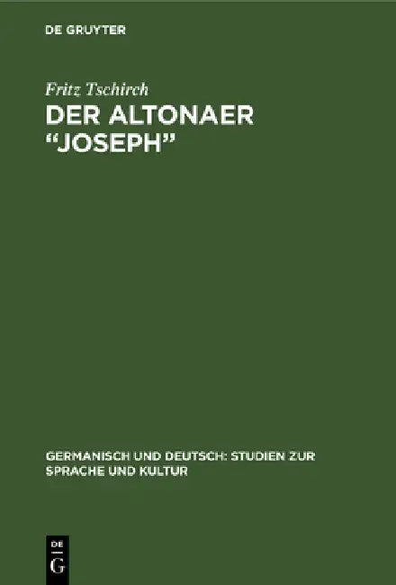 Der Altonaer "Joseph" (English, Fritz Tschirch)