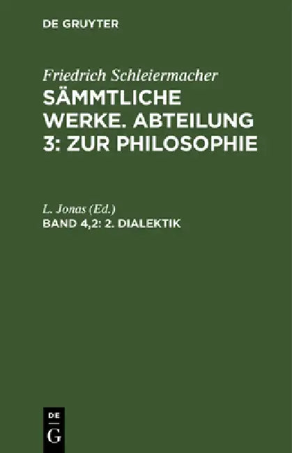 2. Dialektik (English, L. Jonas)