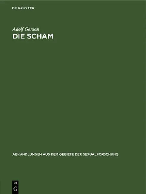 Die Scham (English, Adolf Gerson)