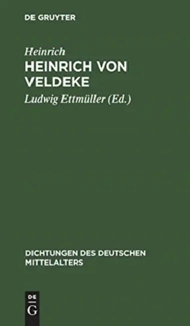 Heinrich von Veldeke (English, Heinrich | Ludwig Ettmüller)