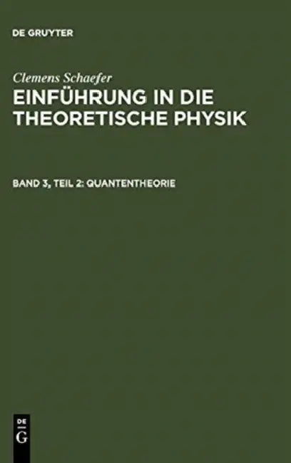 Quantentheorie (English, Clemens Schaefer)
