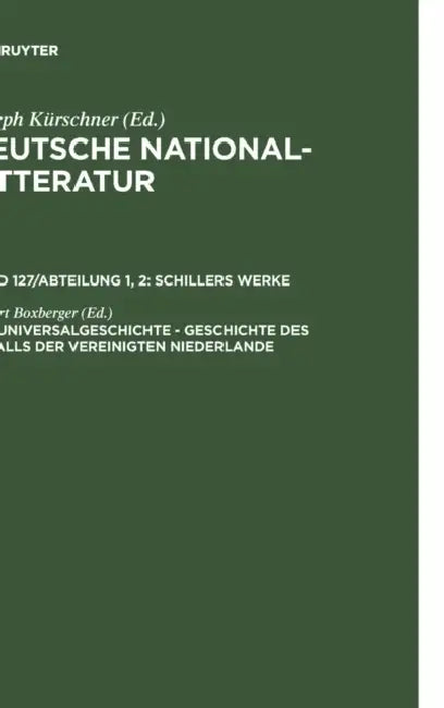 Universalgeschichte (English, Robert Boxberger)