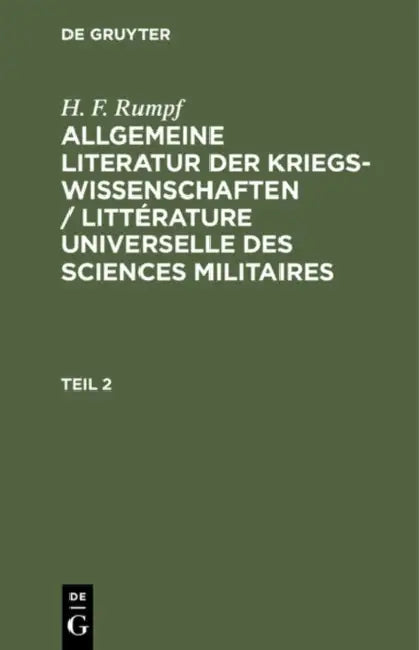 H. F. Rumpf (English, H. F. Rumpf)