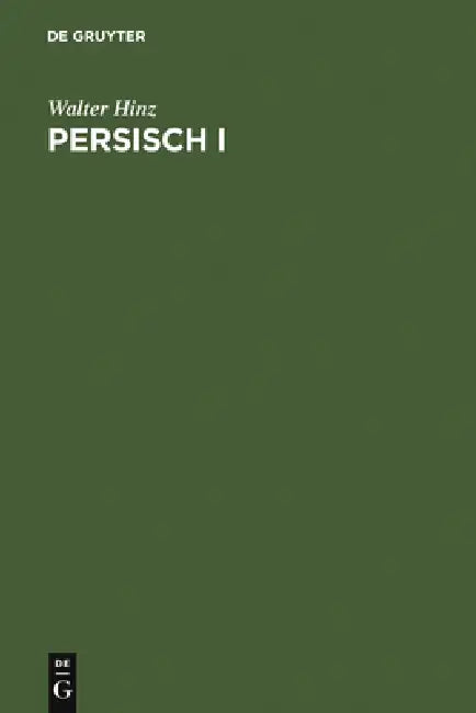 Persisch I (English, Walther Hinz)