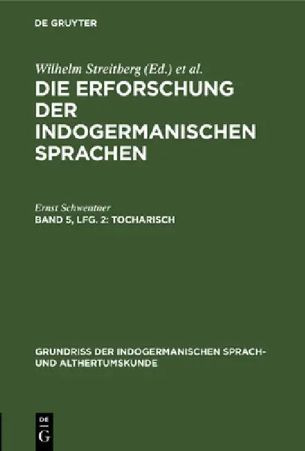 Tocharisch (English, Ernst Schwentner)