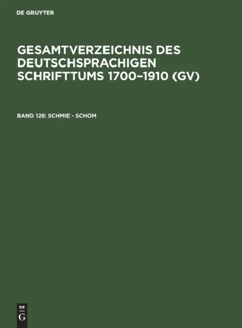Schmie - Schom (English, Hilmar Schmuck | Willi Gorzny | Peter Geils)