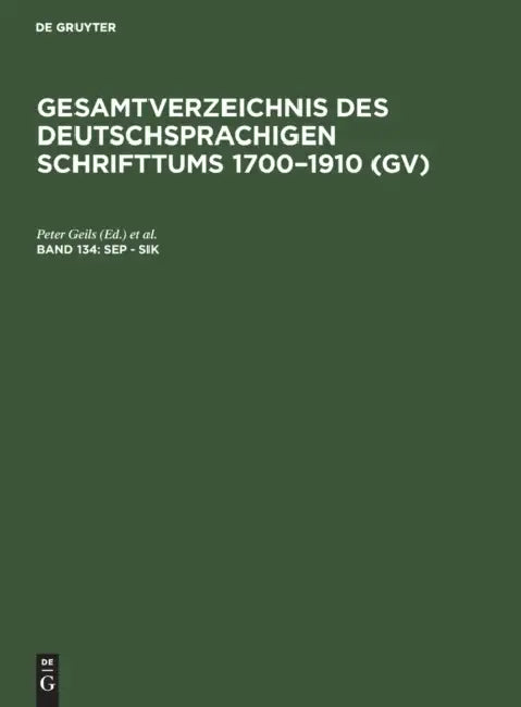 Sep - Sik (English, Peter Geils | Hilmar Schmuck | Willi Gorzny)