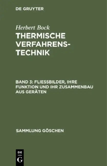 Fließbilder, ihre Funktion und ihr Zusammenbau aus Geräten (English, Herbert Bock)