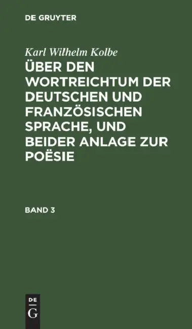 Karl Wilhelm Kolbe (English, Karl Wilhelm Kolbe)