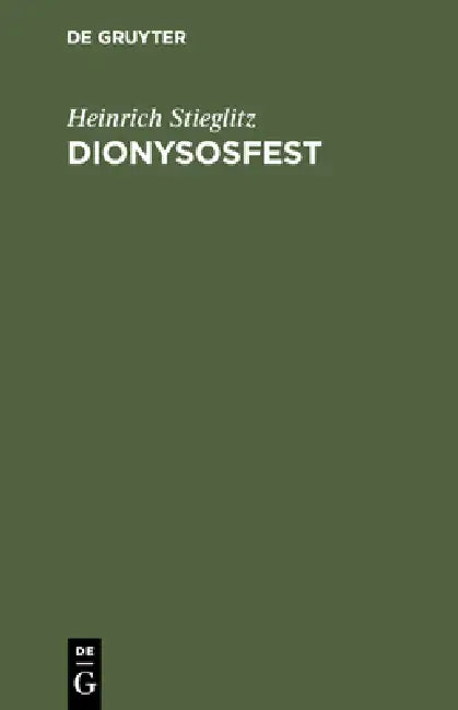 Dionysosfest (English, Heinrich Stieglitz)