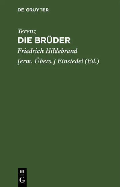 Die Brüder (English, Terenz | Einsiedel)
