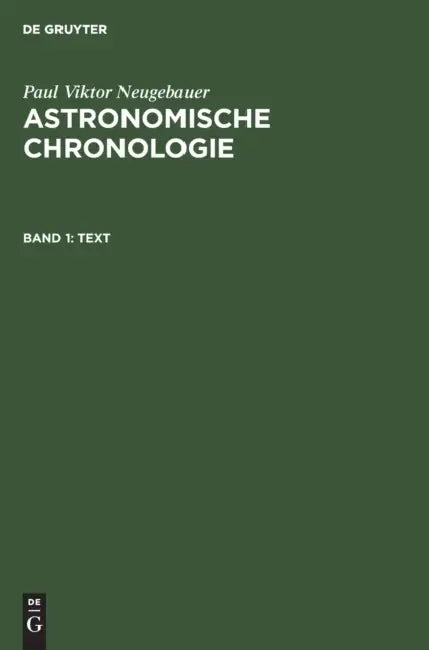 Text (English, Paul Viktor Neugebauer)