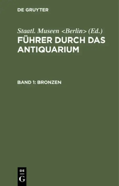 Bronzen (English, Staatliche Museen)