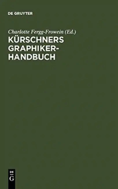 Kürschners Graphiker-Handbuch (English, Charlotte Fergg-Frowein)