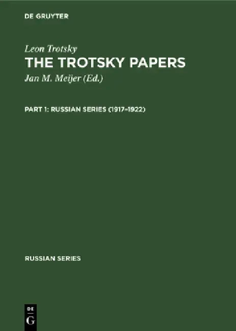 1917-1922 (English, Jan M. Meijer | Leon Trotsky)