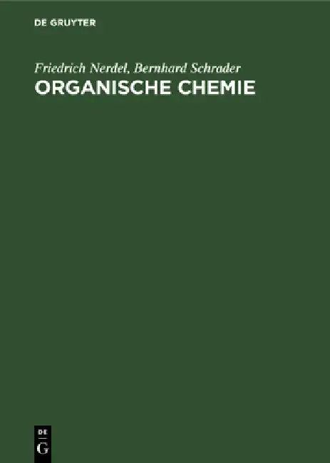 Organische Chemie (English, Friedrich Nerdel | Bernhard Schrader)