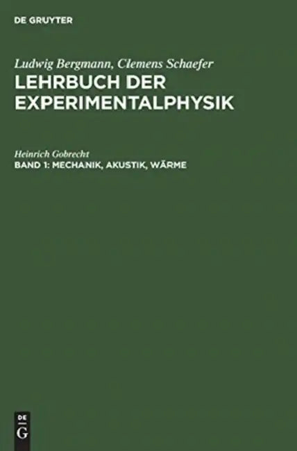 Mechanik, Akustik, Wärme (English, Heinrich Gobrecht)