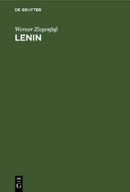 Lenin (English, Werner Ziegenfuß)