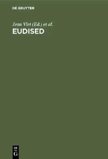Eudised (English, Jean Viet | Documentation Centre for Education in Eu)