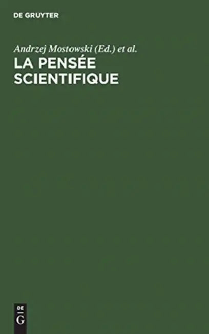 La Pensée Scientifique (English, Andrzej Mostowski | UNESCO | Elliott Cohen)
